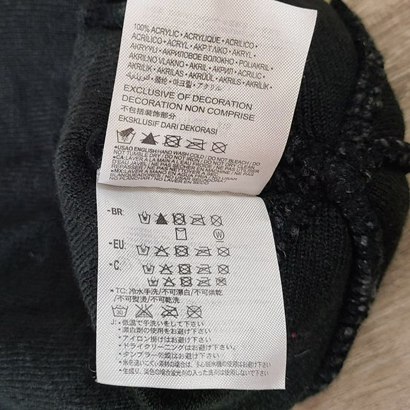 Nike Youth Air Jordan Jumpman Black Gray Camo Pom Beanie Hat Cap OSFM Boys - Picture 7 of 8